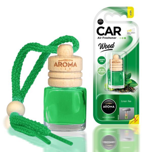 Osvěžovače vzduchu AROMA WOOD GREEN TEA