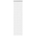 vidaXL Záves na dvere 56x202 cm hliník