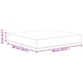 vidaXL Vankúš na vonkajšiu pohovku Polyester Sivohnedá 60 x 60 cm