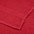 vidaXL Uteráky FROGN 10 ks červené 100x200 cm 360 g/m²