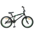 vidaXL BMX Bicykel 20 Palcov pre nad 9 rokov Čierna
