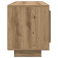 vidaXL TV skrinka 102 x 35 x 45 cm Remeselný dub Kompozitné drevo