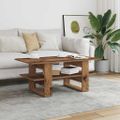 vidaXL Konferenčný stolík staré drevo 102x55x42 cm kompozitné drevo