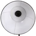 vidaXL Podlahová lampa 25 W čierna 150 cm E27