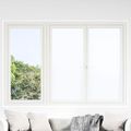 vidaXL Statická fólia na okná Frosted biela 90 x 2000 cm PVC