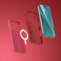 Etteri Silicone Mag case for iPhone 17 Pro Max / 18 Pro Max raspberry