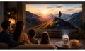 HELMER chytrý přenosný projektor SP 700/ Full HD/ 400 ANSI lm/ HDMI/ USB/ BT/ Wi-Fi/ Auto Focus/ Repro/ Android 13/ bíl Projektor, Full HD, Android 13, 400 ANSI lm, Wi-Fi 6, Bluetooth 5.4, Short Throw, automatické ostrení