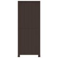 vidaXL Plastová skrinka 68x39x171,5 cm