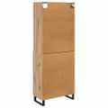 vidaXL Highboard 2 ks Remeselný dub 69,5 x 34 x 180 cm