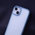 Satinové matné puzdro pre iPhone 15 Plus 6,7" modrá