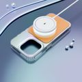 Puzdro Etteri Hidden Pearl pre iPhone 13 6,1" oranžová