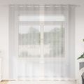 vidaXL Voile záclona 2 ks Svetlosivá 245 x 140 cm Polyester