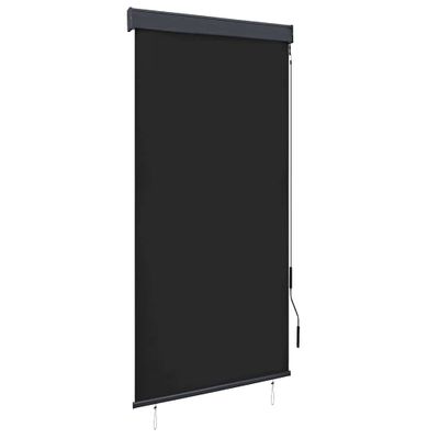 vidaXL Vonkajšia zatemňovacia roleta 100x250 cm antracitová