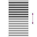 vidaXL Zebra roleta čierna 125x230 cm šírka látky 120,9cm polyester