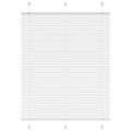 vidaXL plisovaná roleta biela 105x150 cm šírka látky 104,4 cm