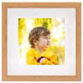 vidaXL 3D fotorámiky 3 ks dubové 23x23 cm na 13x13 cm obrázok