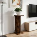 vidaXL Stojan na rastliny 2 ks Dymový dub 25 x 25,5 x 60,5 cm