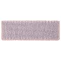 vidaXL Samolepiace nášľapy na schody sisal 30 ks 65x21x4 cm ružová