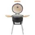 Záhradný keramický gril, údiareň Kamado, 33 cm