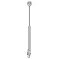 vidaXL Hydraulická plynová pružina 12 ks Strieborná 280 x 17 x 16 mm