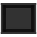 vidaXL Závesná TV skrinka lesklá čierna 100x30x26,5cm kompozitné drevo