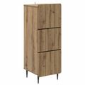 vidaXL Zásuvkový kabinet 33 x 34,5 x 92 cm Kompozitné drevo