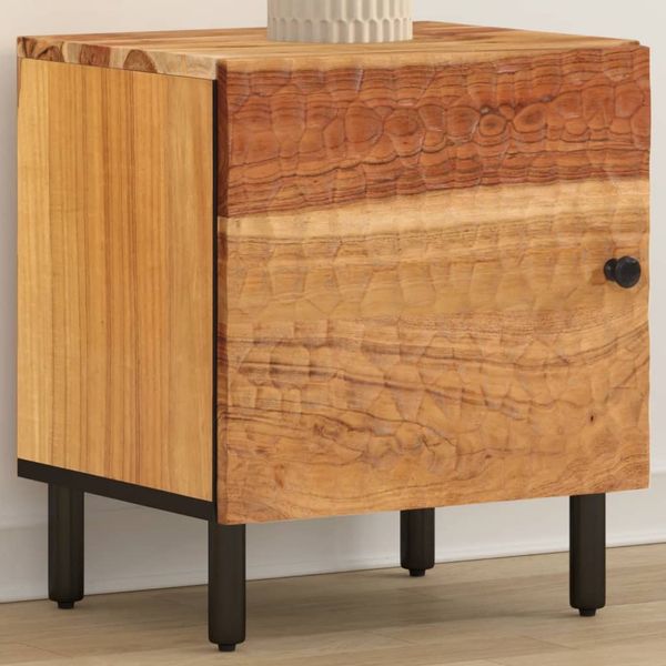 vidaXL Nočný stolík 40x33x46 cm akáciový masív