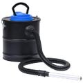 vidaXL Vysávač na popol s HEPA filtrom 1200 W 20 l oceľ