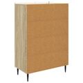 vidaXL Servírovacia skriňa Dub sonoma 66 x 34,5 x 97 cm