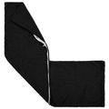 vidaXL Poťah na podložku 2 pcs HEERLEN Čierna 40 x 145 cm Bouclé