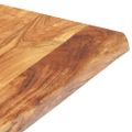 vidaXL Konferenčný stolík, nepravidelné hrany 115x60x40 cm, akácia