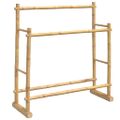 vidaXL Vešiak na oblečenie 100x30x100 cm bambus