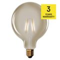 LED žiarovka Vintage G125 / E27 / 4,5 W (40 W) / 420 lm / teplá biela