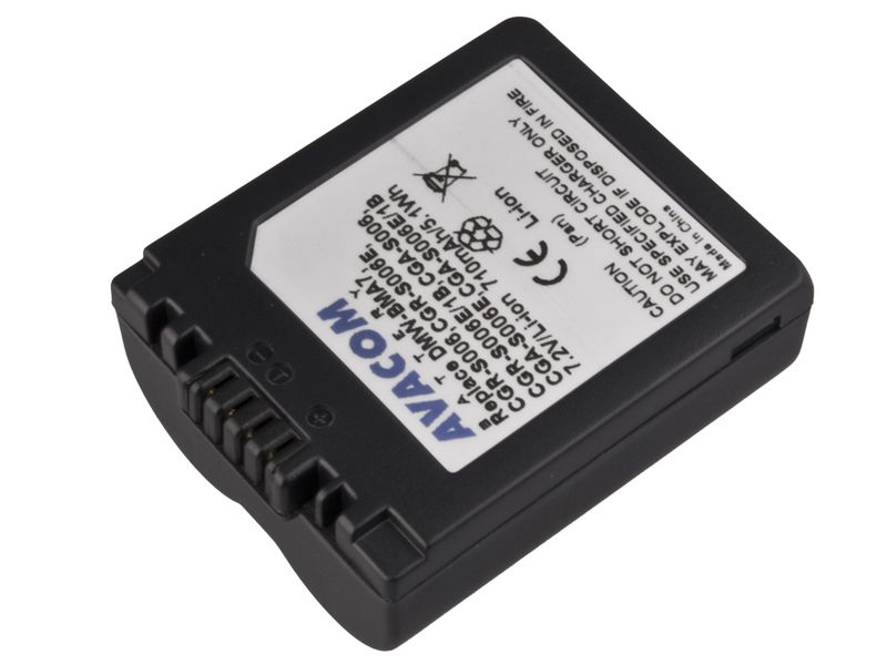 Batéria AVACOM Panasonic CGA-S006 Li-ion 7.2V