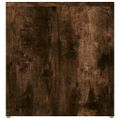 vidaXL Bočný stolík dymový dub 59x36x38 cm spracované drevo