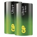 Alkalická batéria GP Ultra Plus LR20 (D), 2 ks