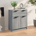 vidaXL Komoda sivý dub sonoma 60x30x70 cm spracované drevo