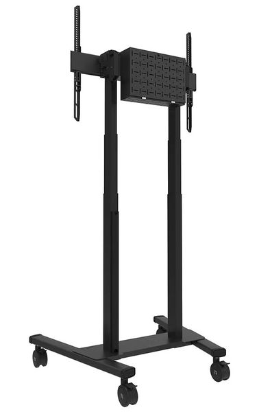 Neomounts FL55-875BL1/Držák displeje/vozík/55-100"/4 kolečka/VESA 800X600/nosn. 110kg/mot. nast.výšky/černý Stojan, VESA, motorizovaný, na koleckách, pro velkoformátový displej 37"–100", nosnost 110kg, výškove nastavitelný, cerný