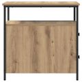 vidaXL Nočný stolík dub artisan 30 x 60 x 60 cm Kompozitné drevo