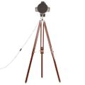 vidaXL Lampa na statíve, mangový masív 180 cm