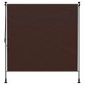 vidaXL Vonkajšia roleta Hnedá 100 x 270 cm