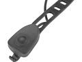 Svetlo biele na bicykel 350lm, USB nabíjanie, klaksón, 5W LED EXTOL LIGHT