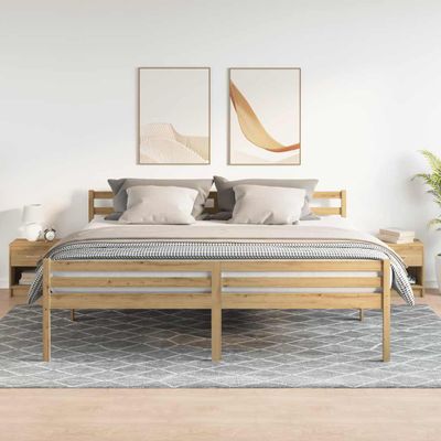 vidaXL Nočné skrinky 2 ks so zásuvkou dub artisan 39x28x41 cm