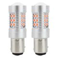LED žiarovky CANBUS 3030 24SMD 1157 BAY15D PR21/5W Red 12V/24V