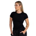 Dámske tričko Ribbed Black - STRIX, veľkosť M