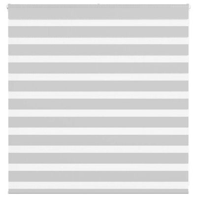 vidaXL Zebra roleta svetlosivá 140x100cm šírka látky 135,9cm polyester