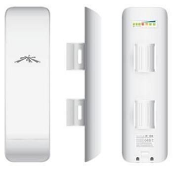 UBNT NanoStation M2, vonkajšia, 2.4GHz MIMO, 2x 11dBi, AirMAX