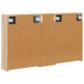 vidaXL Set kabinetov do kúpeľne 3 ks 106 x 16 x 62,5 cm