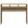 vidaXL Konzolový stolík Artisan Dub 105x30x80 cm Konštruktérske drevo