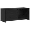 vidaXL Zostava TV skriniek 90 x 35 x 40 cm Čierny dub Kompozitné drevo